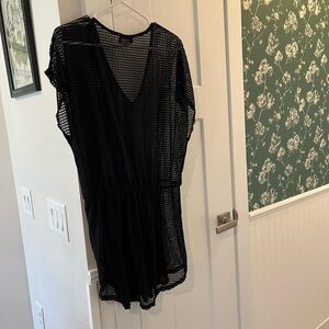 Black Swim Cover Up Dress